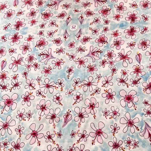 BLOUSE PINK HIBISCUS – Bild 5